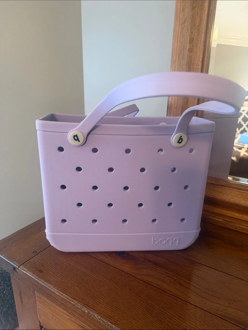 BOGG BAG Lilac Perforated Tote - Picture 6 of 7